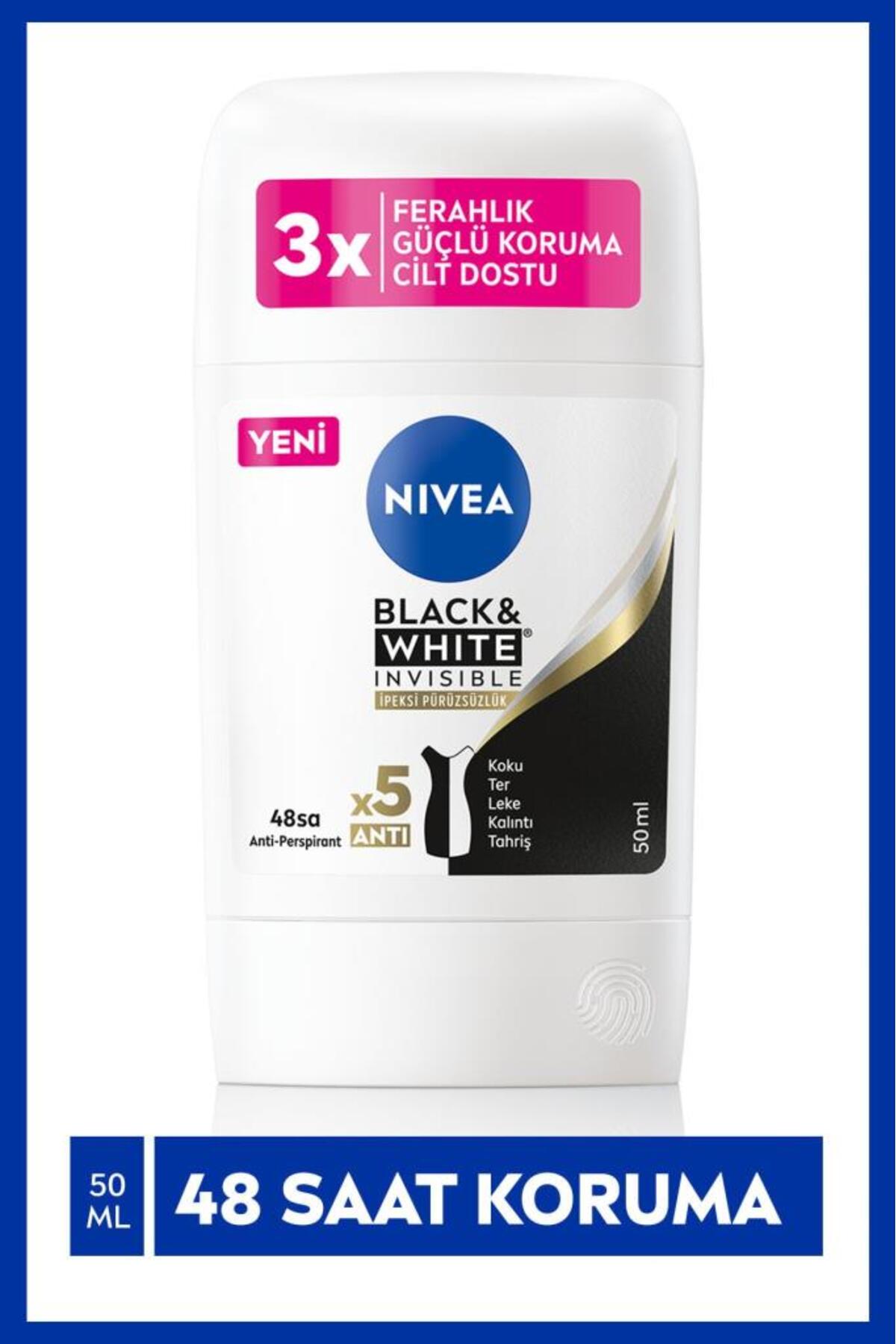 NIVEA WOMEN BLACK&WHITE ROLL-ON 50ML-