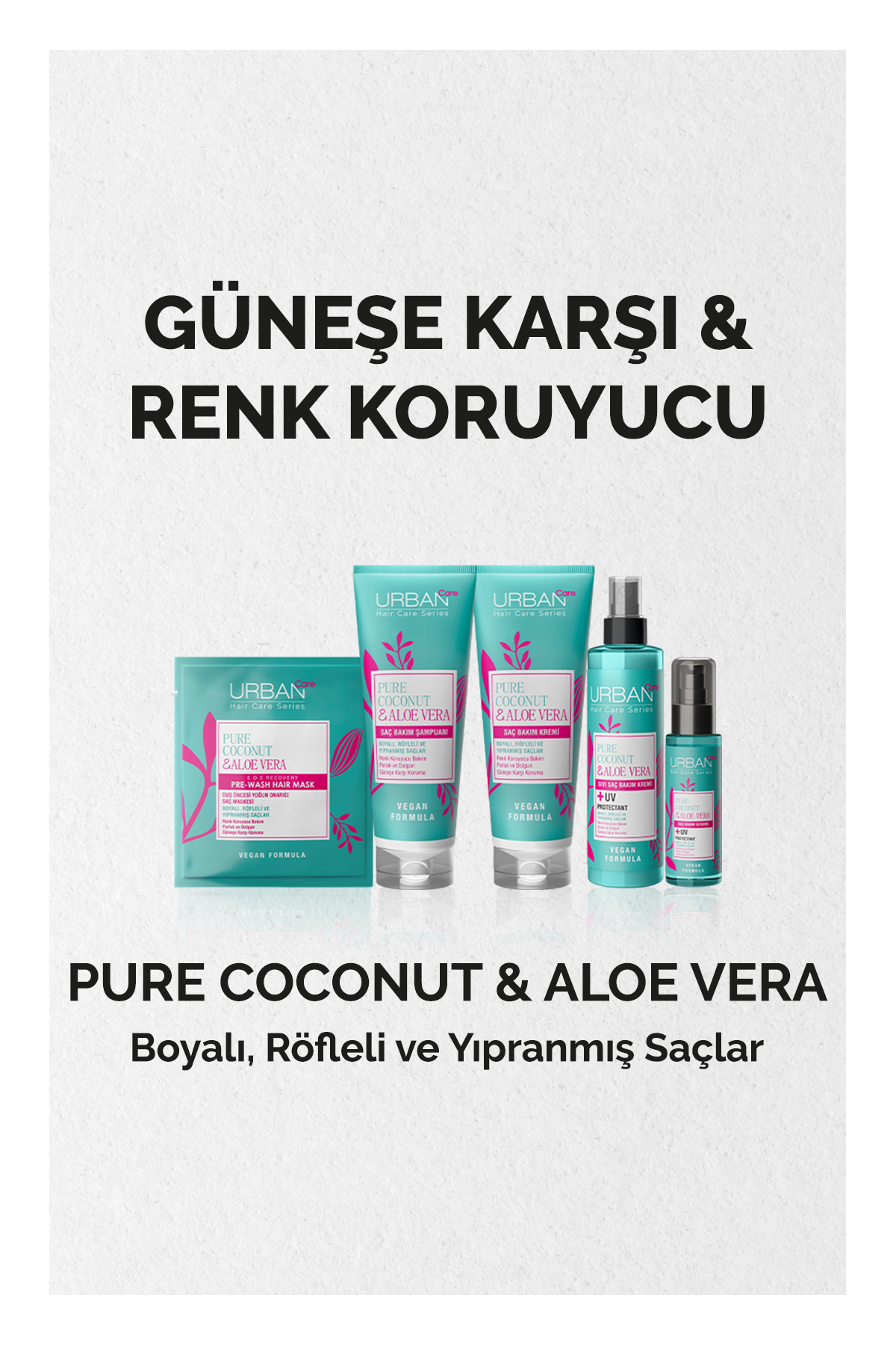 URBAN CARE PURE COCONUT&ALOE VERA ŞAMPUAN 250ML-