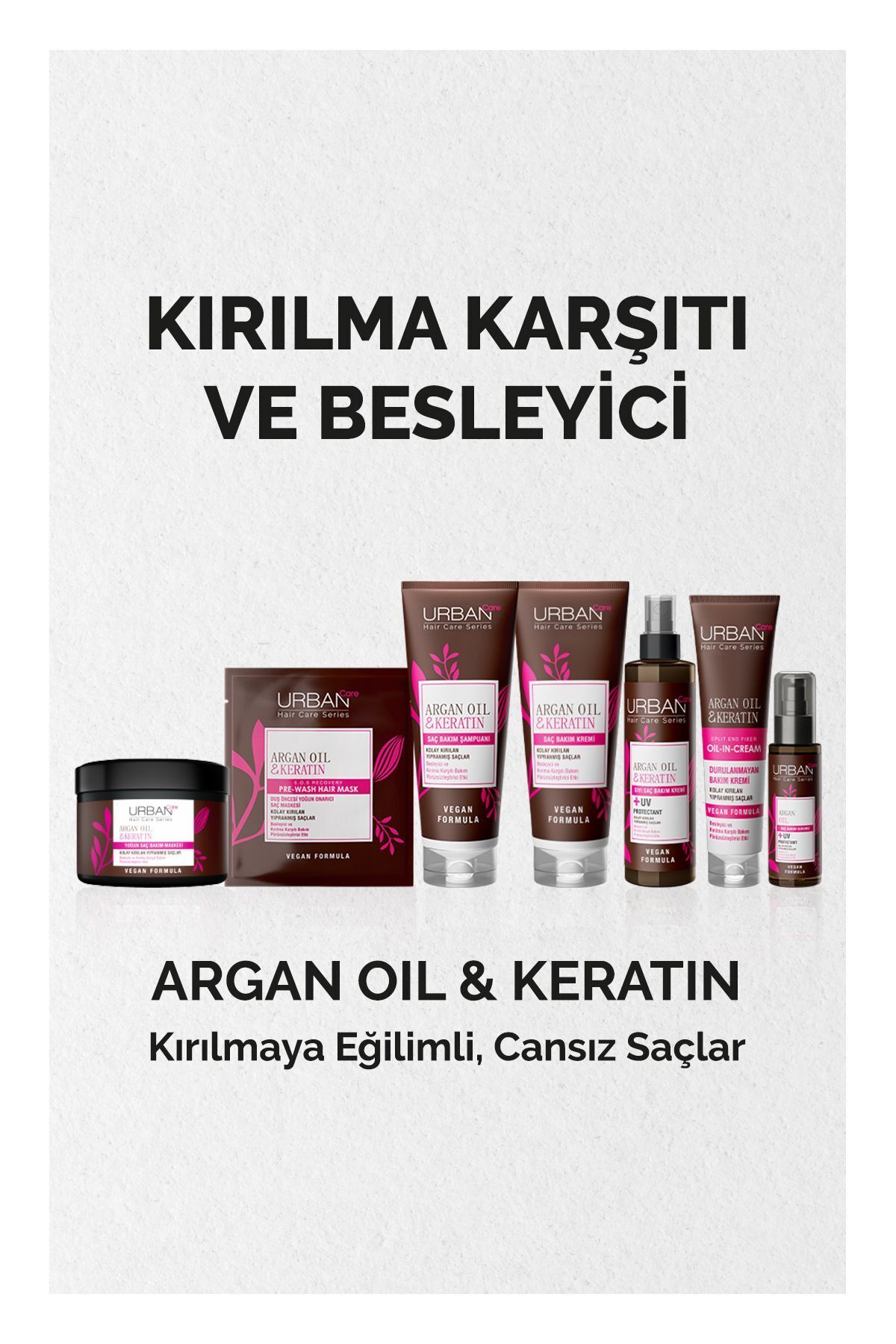 URBAN ARGAN&KERATIN SAÇ KREMİ 250ML-