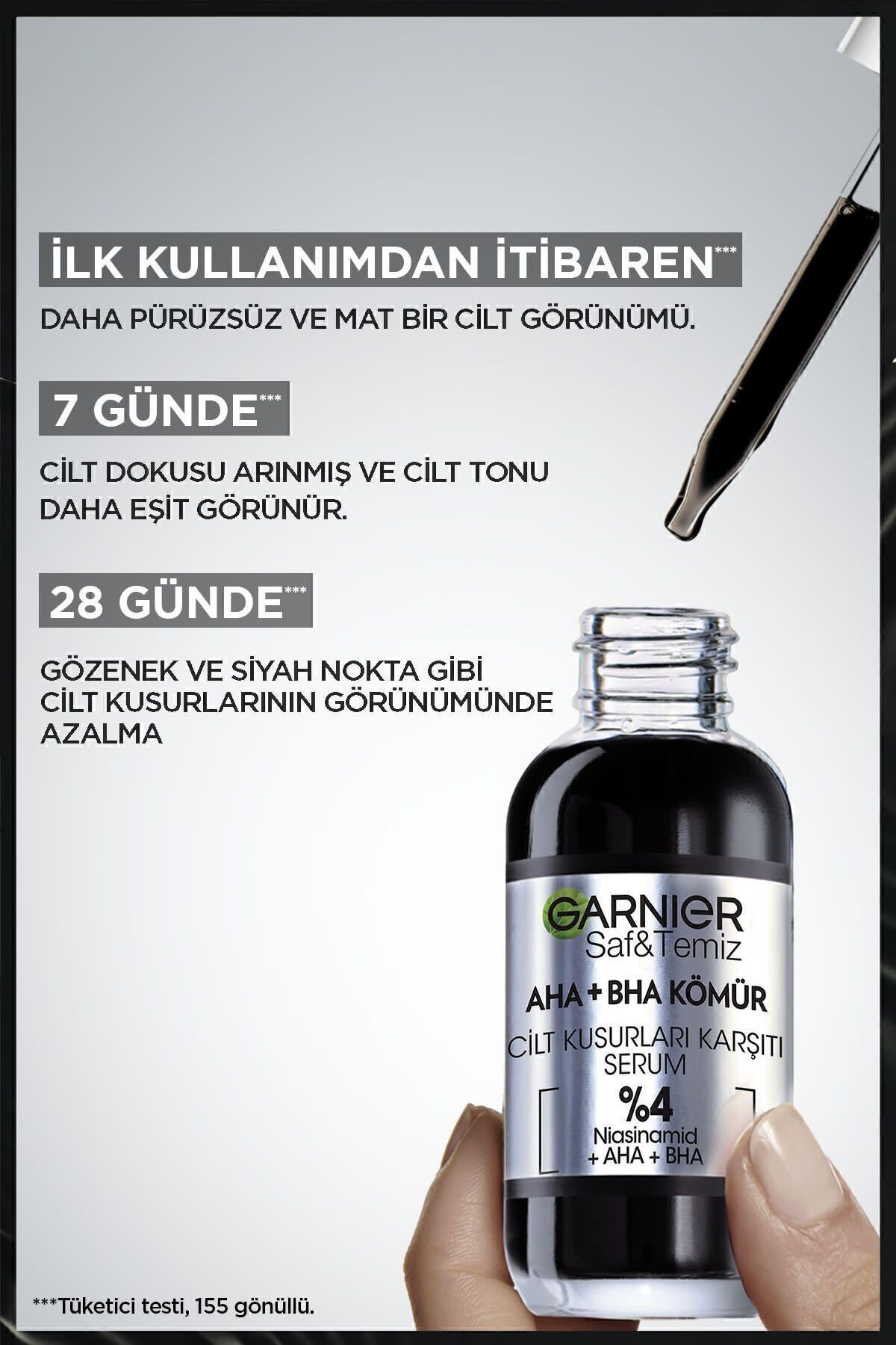 GARNİER AHA+BHA CİLT KUSURLARI KARŞITI SERUM 30ML-