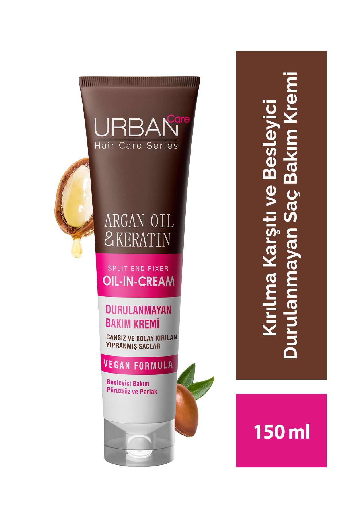 URBAN CARE ARGAN OIL&KERATIN BAKIM KREMİ 150ML-
