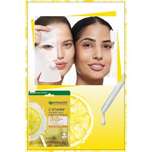 Garnier C Vitamini Parlaklık Verici Kağıt Yüz Mask-