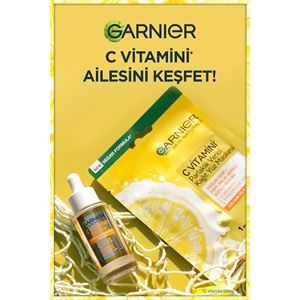 Garnier C Vitamini Parlaklık Verici Kağıt Yüz Mask-