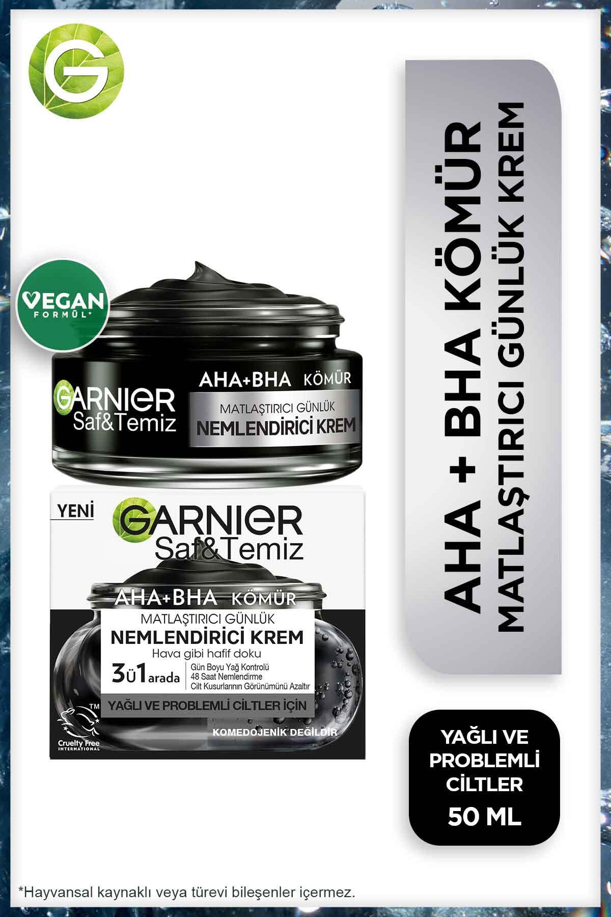 Garnier AHA+BHA Matlaştırıcı Nemlendirici Krem 50m-