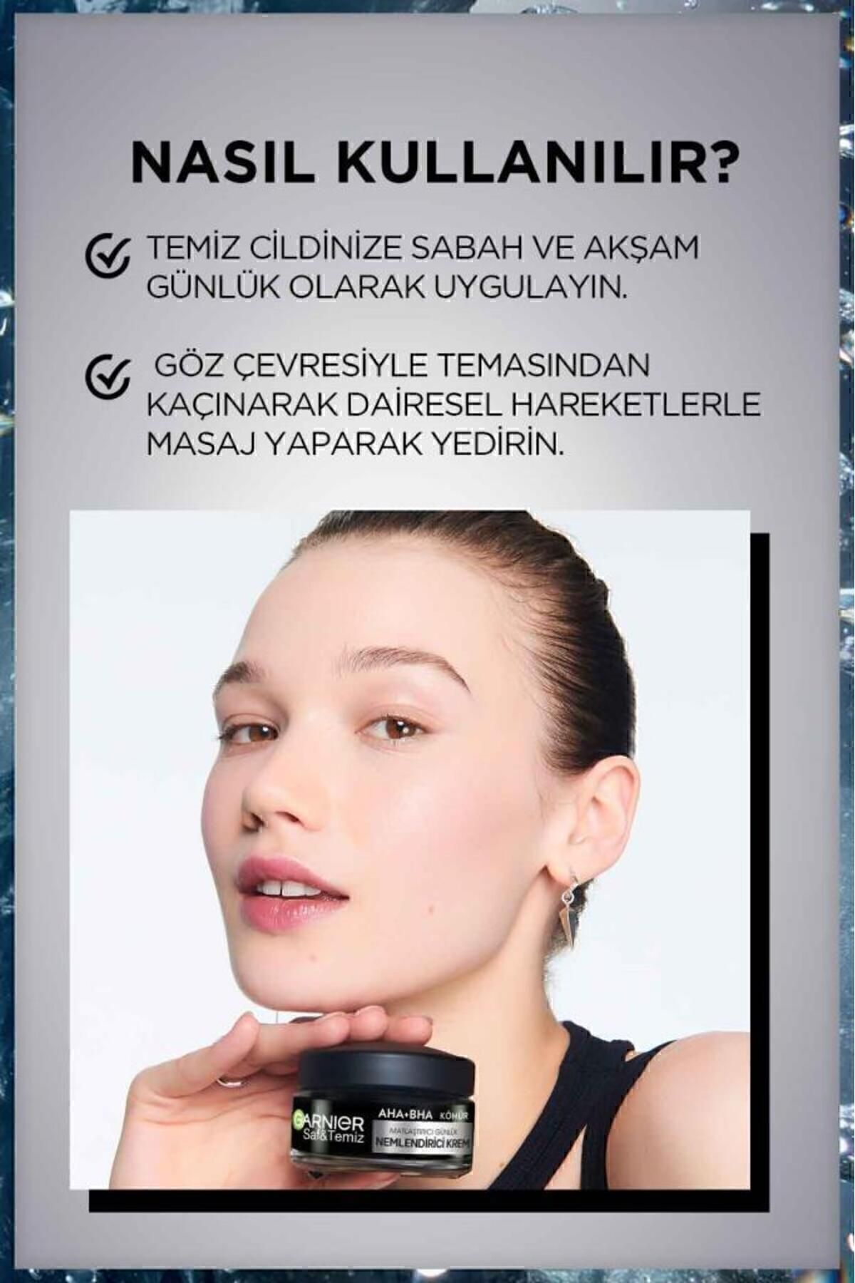 Garnier AHA+BHA Matlaştırıcı Nemlendirici Krem 50m-