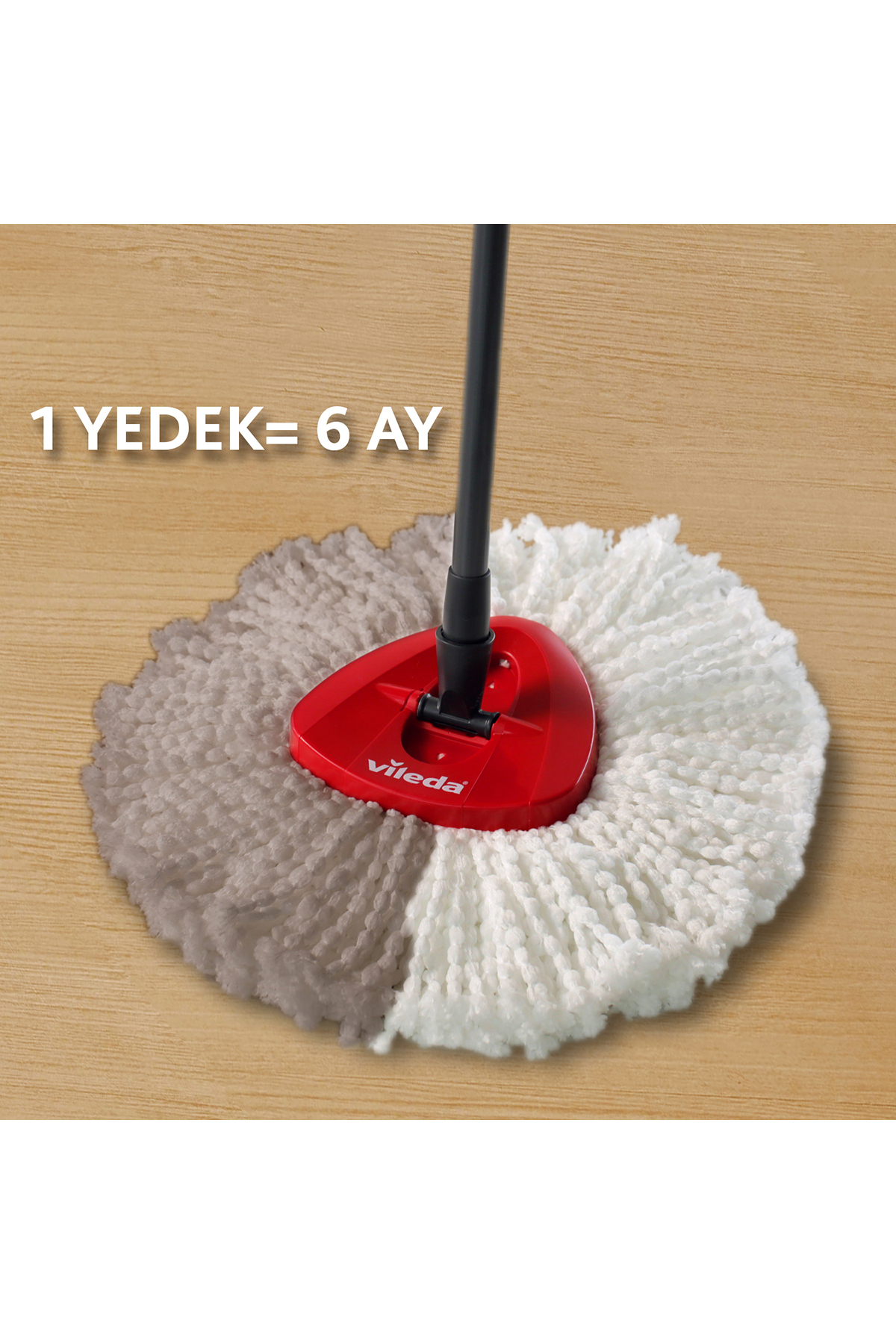 Vileda Turbo Classic Üçgen Mikrofiber Yedek Paspas-