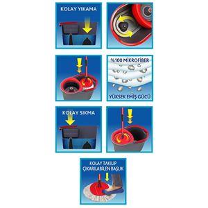 Vileda Spino Ultra Otomatik Temizlik Seti-