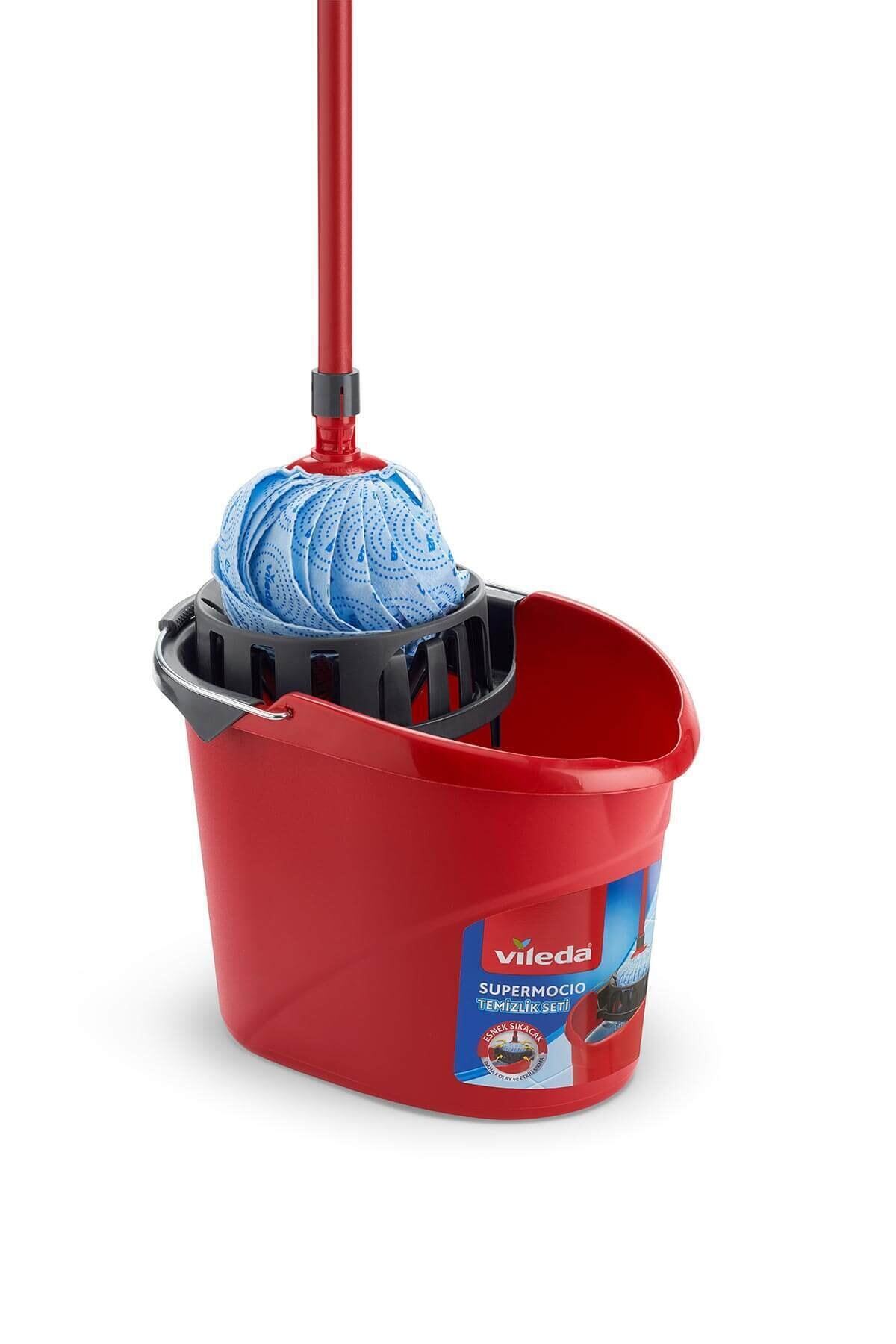 Vileda SuperMocio Klasik Kırmızı Temizlik Seti-