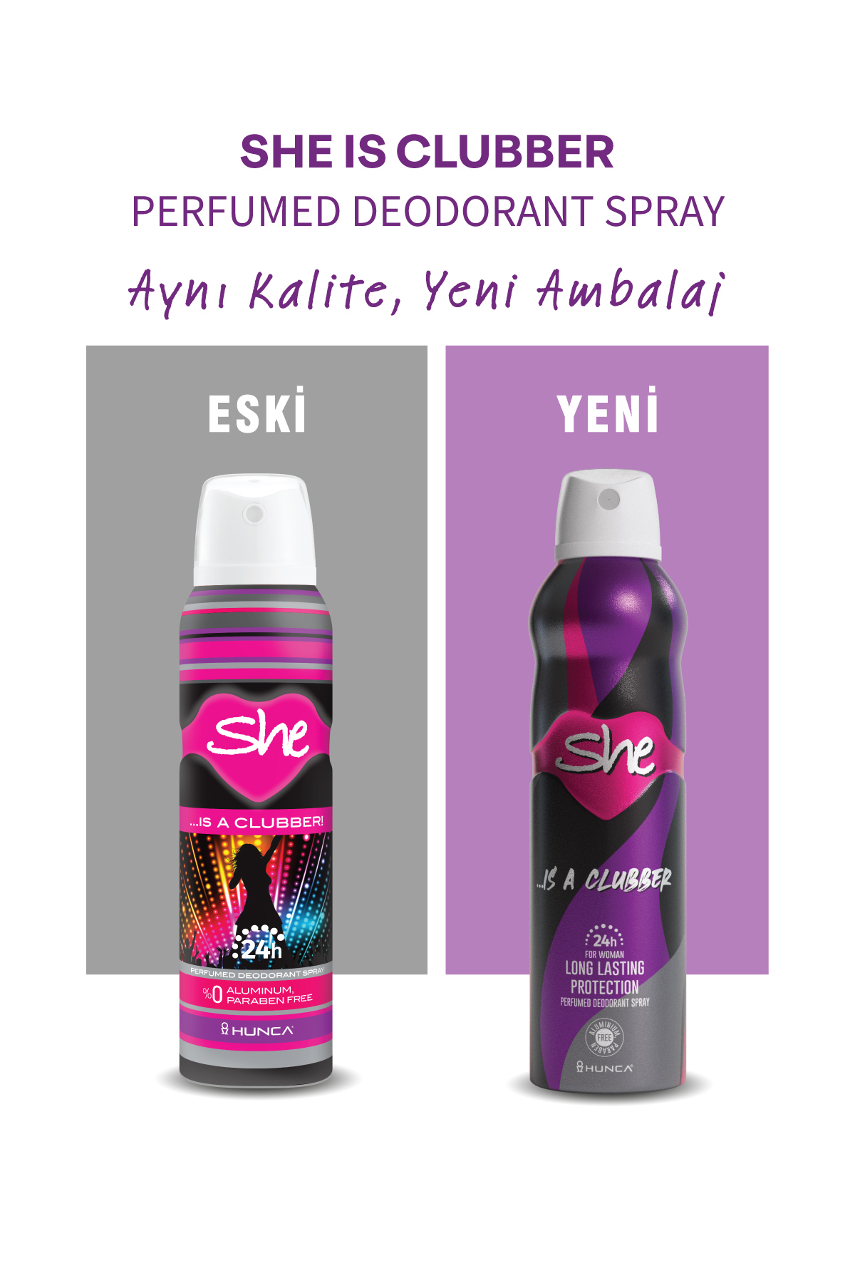 She Clubber Kadın Deodorant 150 Ml-