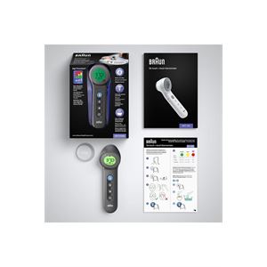 Braun Bnt400 Temassız Alından Ateş Ölçer Siyah-