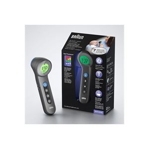 Braun Bnt400 Temassız Alından Ateş Ölçer Siyah-