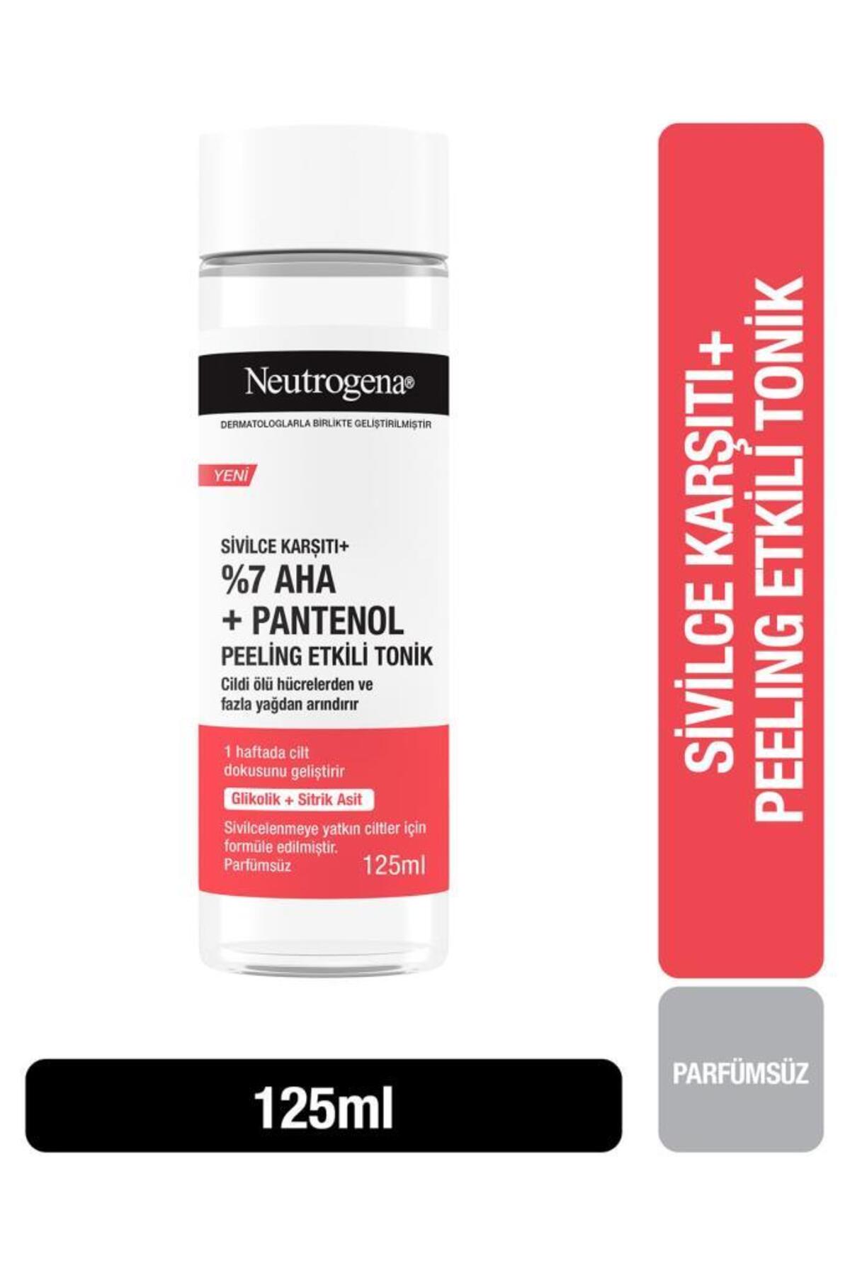 Neutrogena Sivilce Karşıtı Plus Peeling Etkili Tonik 125 ml-