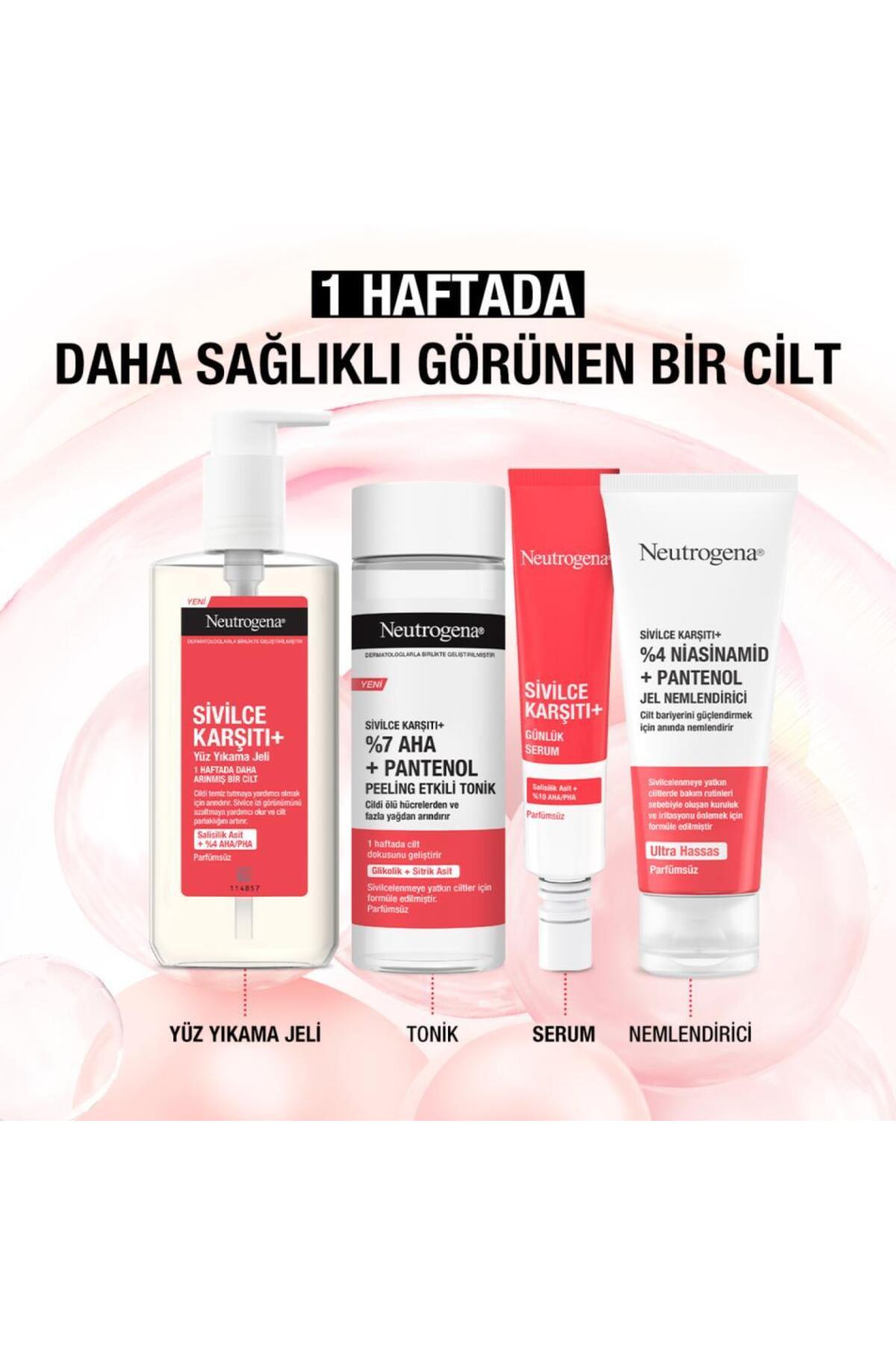 Neutrogena Sivilce Karşıtı Plus Peeling Etkili Tonik 125 ml-