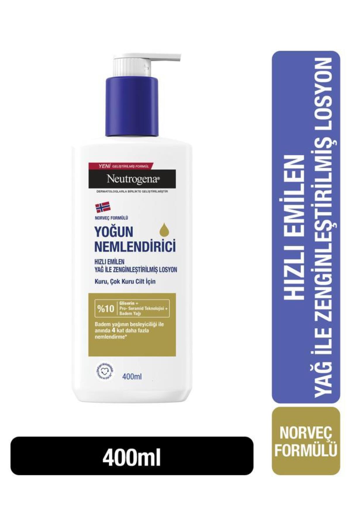 Neutrogena Yağ ile Zenginleştirilmiş Losyon 400 ml-