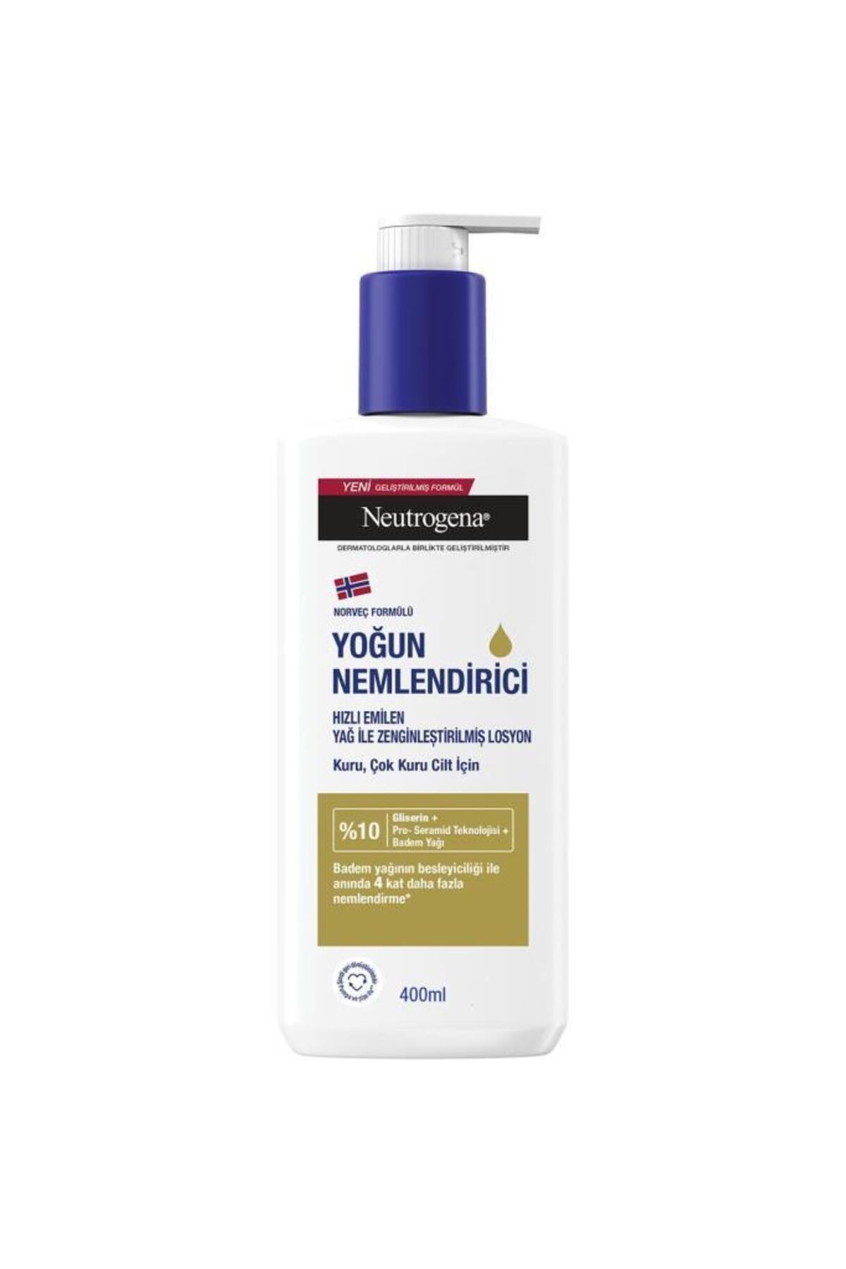 Neutrogena Yağ ile Zenginleştirilmiş Losyon 400 ml-