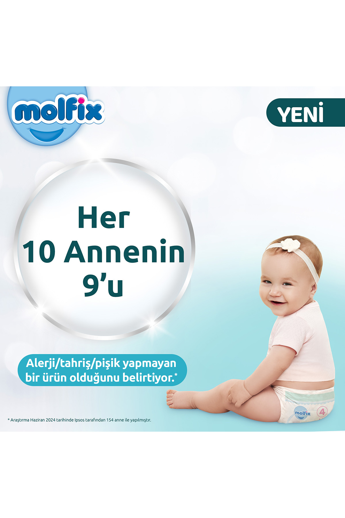 Molfix Premium Ultra Fırsat Paketi 4 Beden 86 Adet-