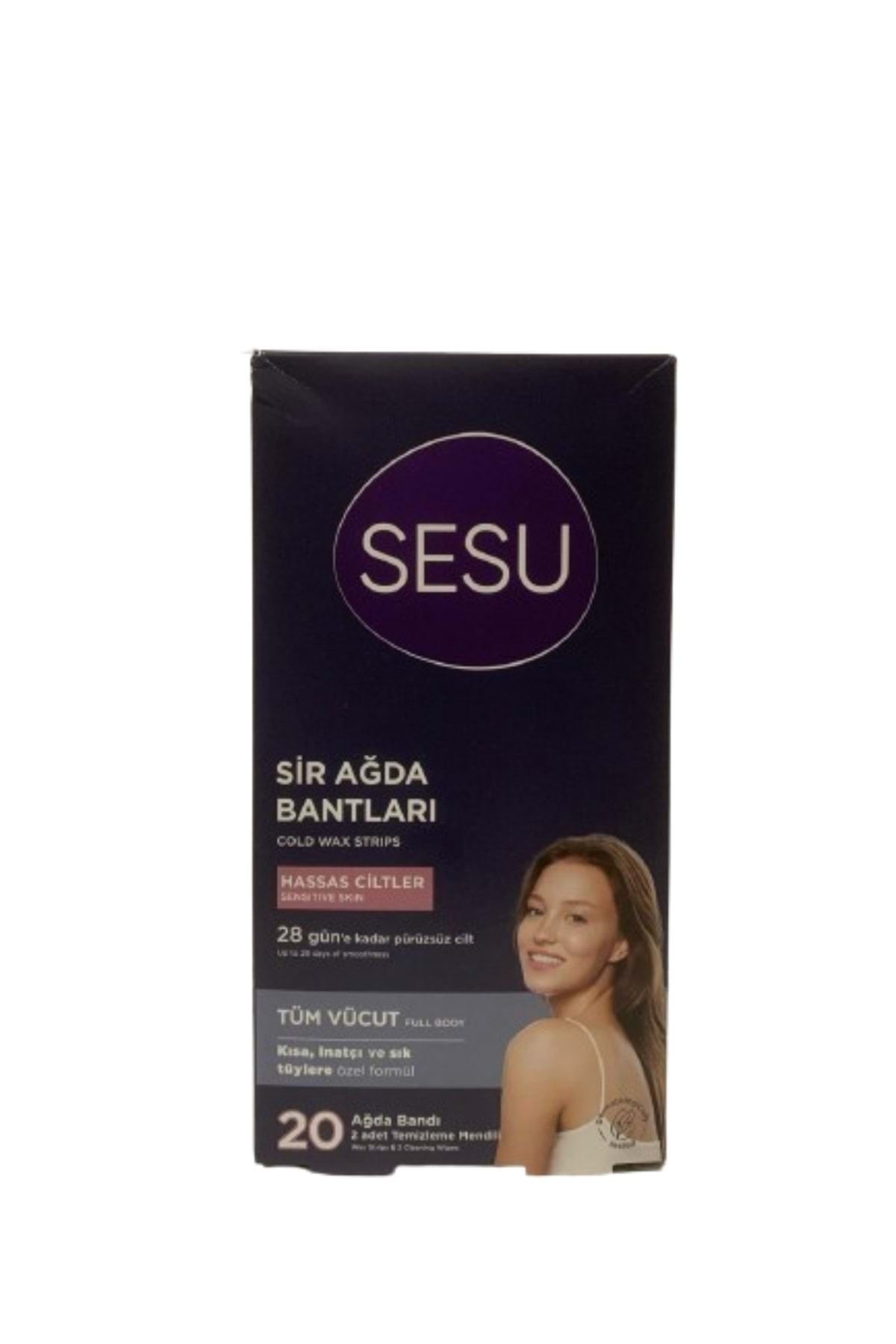 Sesu Sir Ağda Bant Hassas Ciltler Set-