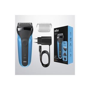 Braun Series 3 310 Bt Blue 3’ü 1 Arada Sakal Şekilendirici Ve Tıraş Makinesi-