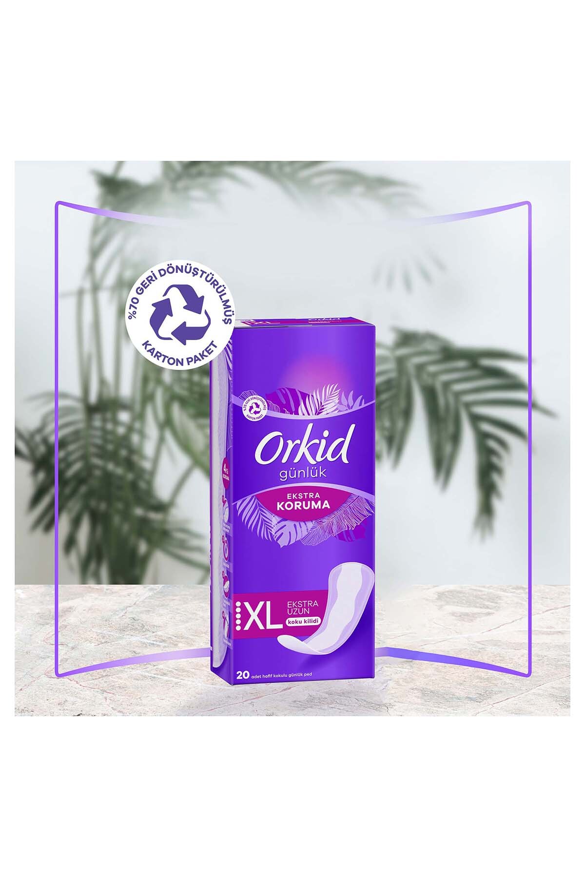Orkid Extra Koruma Uzun Günlük Ped 52 Adet-
