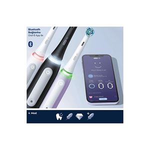 Oral-B Şarjlı/elektrikli Diş Fırçası Io 4 Siyah-