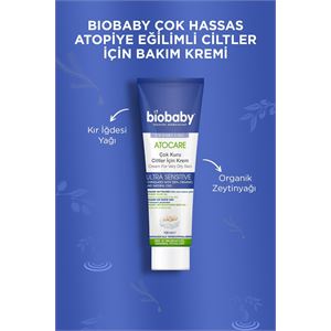 Biobaby Kuru Ve Atopik Ciltler Için Şampuan 300 Ml + Krem 100 ml Çok Kuru Ciltler Avantajlı Paket-