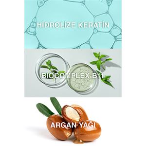 Bioxcin Keratin & Argan Onarıcı Bakım Şampuan 300 ml 3 Al 2 Öde - Yıpranmış Ve Hassas Saçlar-