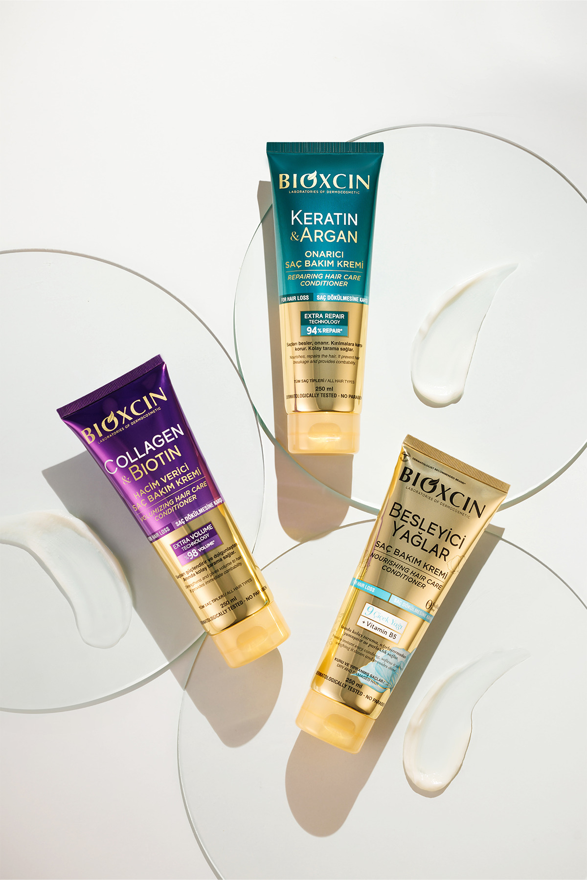 Bioxcin Keratin & Argan Onarıcı Bakım Şampuan 300 ml 3 Al 2 Öde - Yıpranmış Ve Hassas Saçlar-