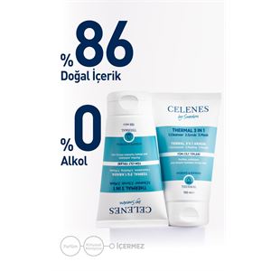 CELENES BY SWEDEN NEMLENDİRİCİ VE CANLANDIRICI THERMAL 3Ü 1 ARADA THERMAL PEELİNG MASKE 150 ML-