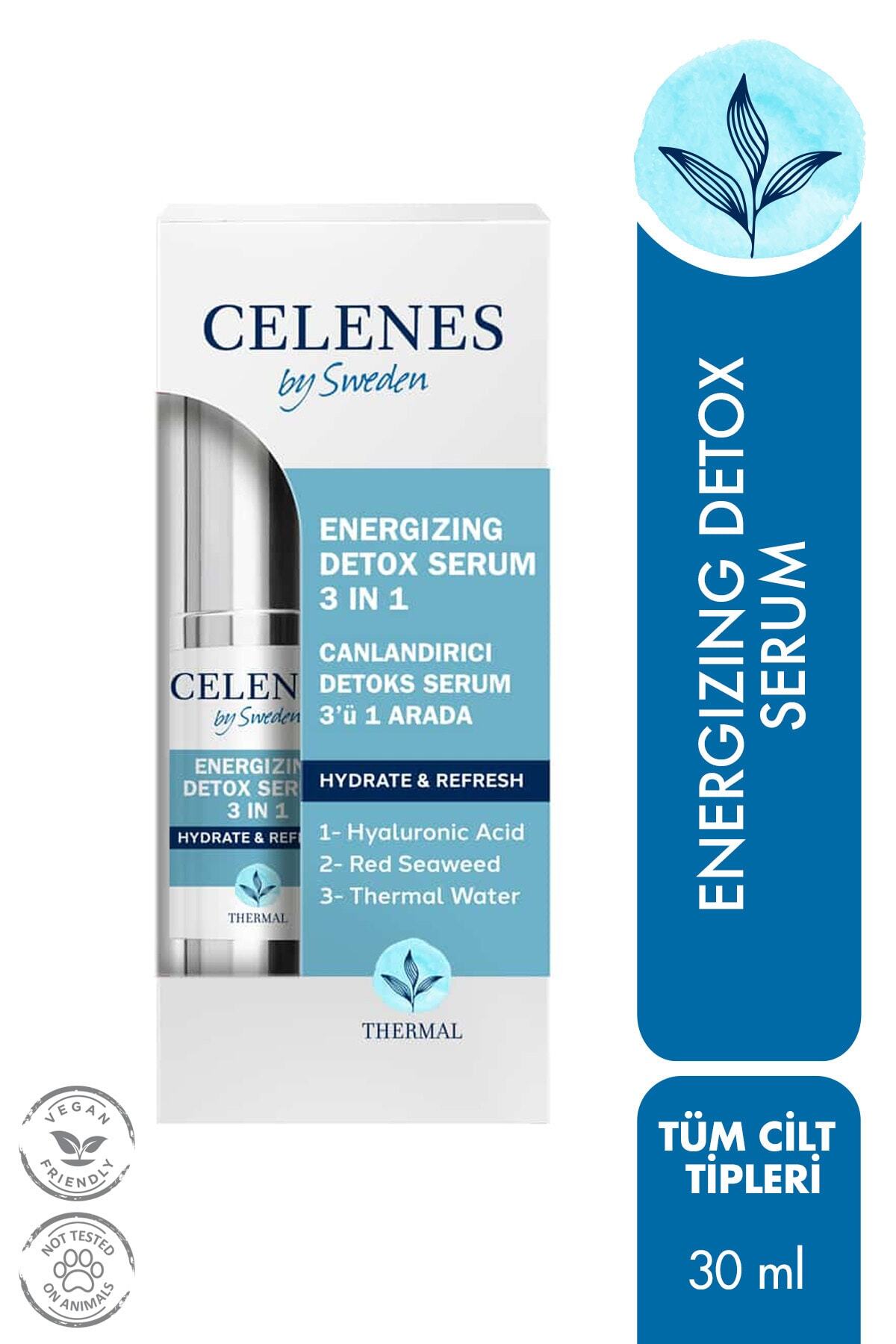 CELENES BY SWEDEN THERMAL 3 IN 1 CANLANDIRICI DETOX SERUM 30 ML-