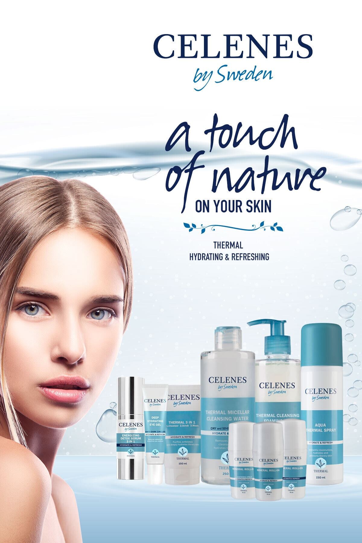 CELENES BY SWEDEN THERMAL 3 IN 1 CANLANDIRICI DETOX SERUM 30 ML-