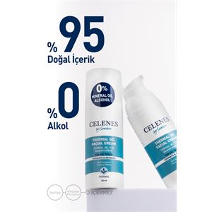 CELENES BY SWEDEN NEMLENDİRİCİ VE CANLANDIRICI THERMAL JEL GÜNLÜK BAKIM KREMİ 50 ML-