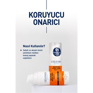 CELENES BY SWEDEN AYDINLATICI VE DENGELEYİCİ SEA BUCKTHORN YÜZ KREMİ YAĞLI VE KARMA CİLTLER 50 ML-