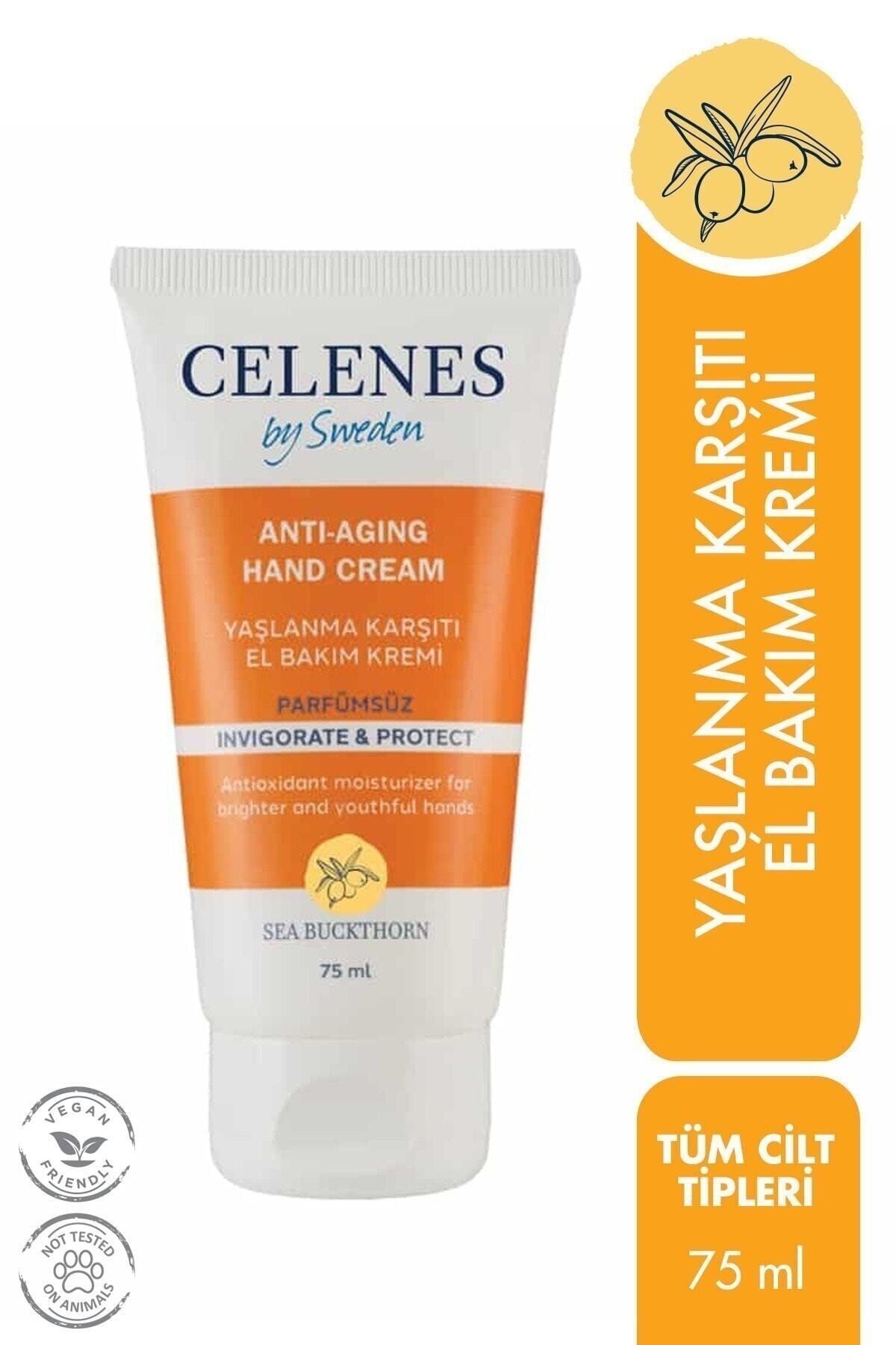 CELENES BY SWEDEN YAŞLANMA KARŞITI SEA BUCKTHORN EL BAKIM KREMİ 75 ML-
