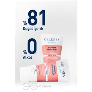 CELENES BY SWEDEN YOĞUN NEMLENDİRİCİ CLOUDBERRY EL BAKIM KREMİ KURU VE HASSAS CİLTLER 75 ML-