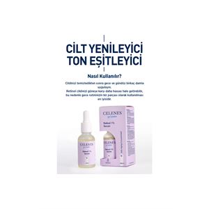 CELENES BY SWEDEN KIRIŞIKLIK KARŞITI RENA RETİNOL CİLT YENİLEYİCİ BAKIM SERUMU 30 ML-