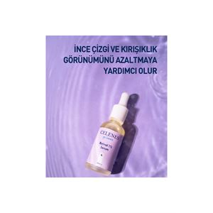 CELENES BY SWEDEN KIRIŞIKLIK KARŞITI RENA RETİNOL CİLT YENİLEYİCİ BAKIM SERUMU 30 ML-