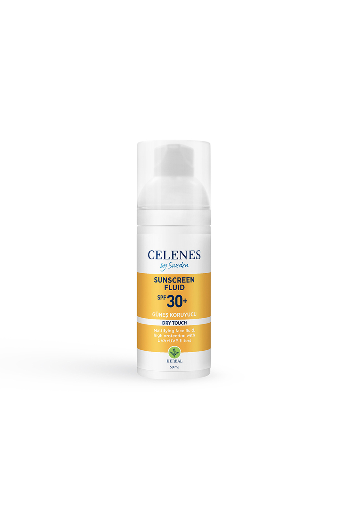 Celenes by Sweden Herbal Spf30 Fluid Dry Touch Güneş Kremi 50 Ml-
