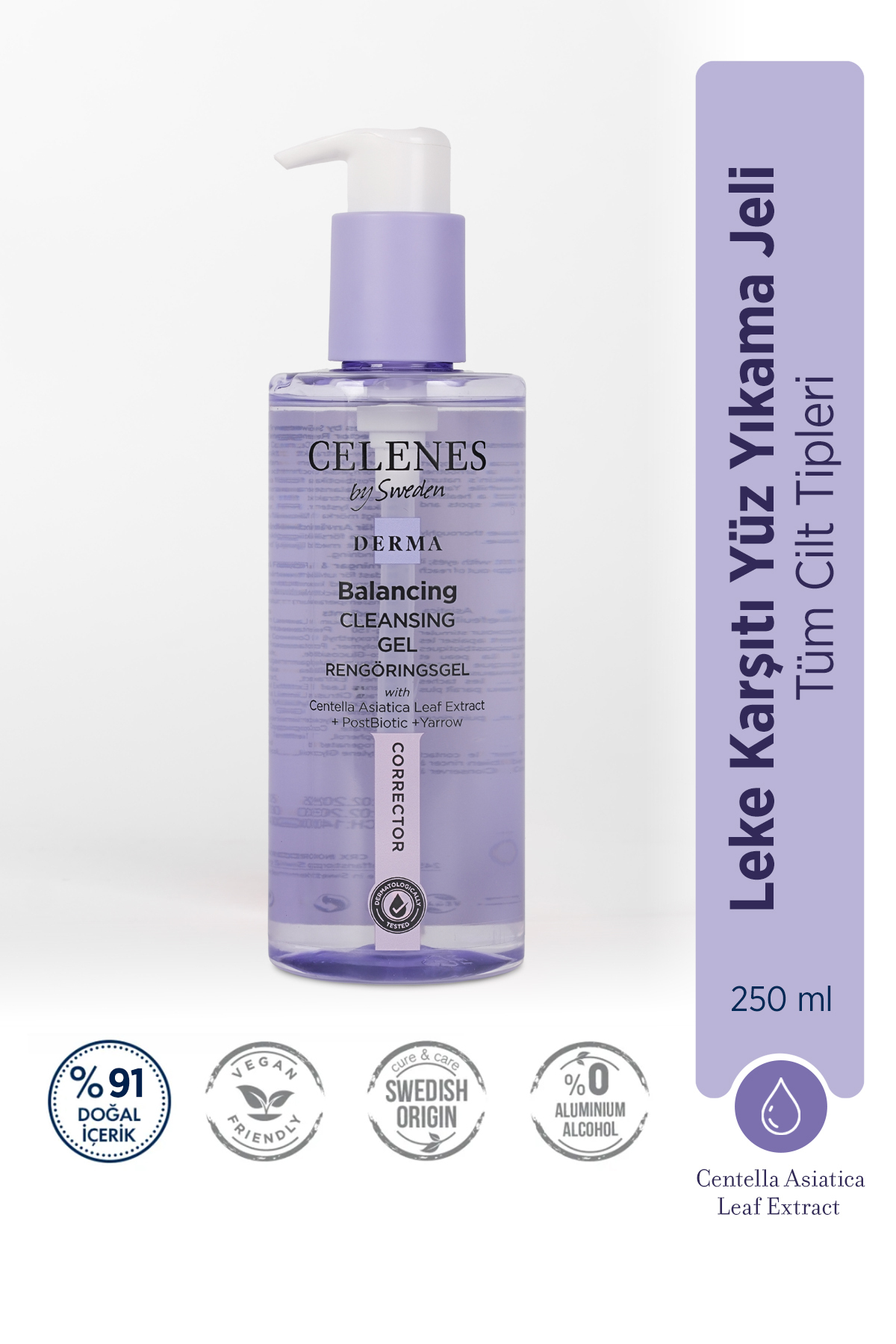 Celenes Derma Corrector Cleansing Gel 250ml-