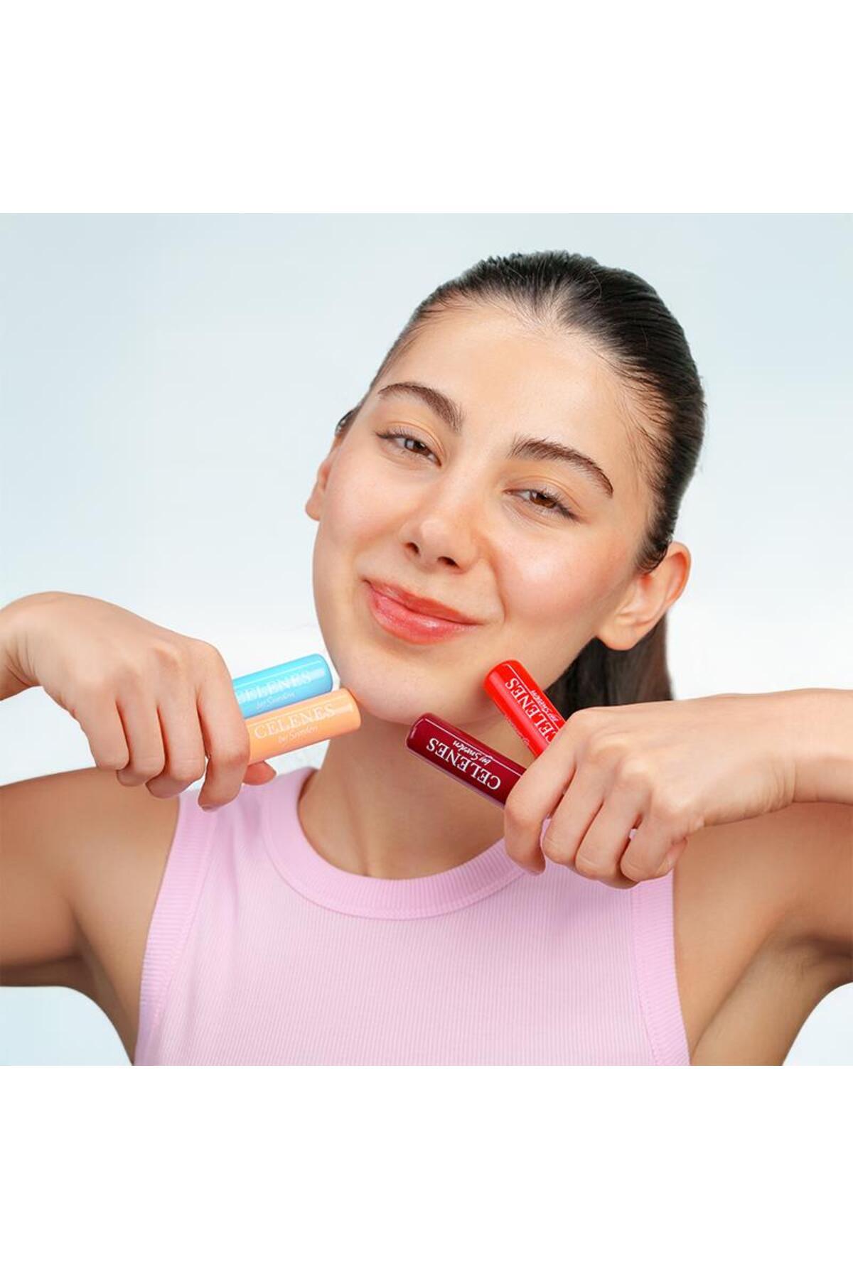 Celenes Nordic Cloudberry Stick Lip Balm-