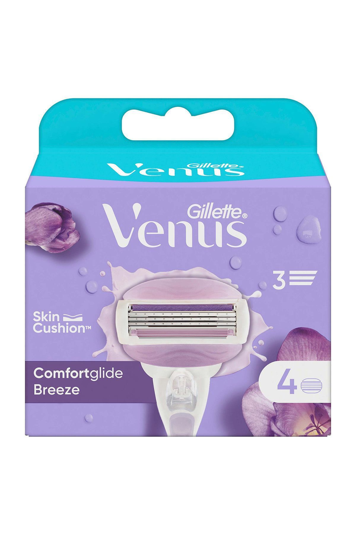 Gillette Venus Comfort Glide Breeze 4 Adet Yedek Başlık-