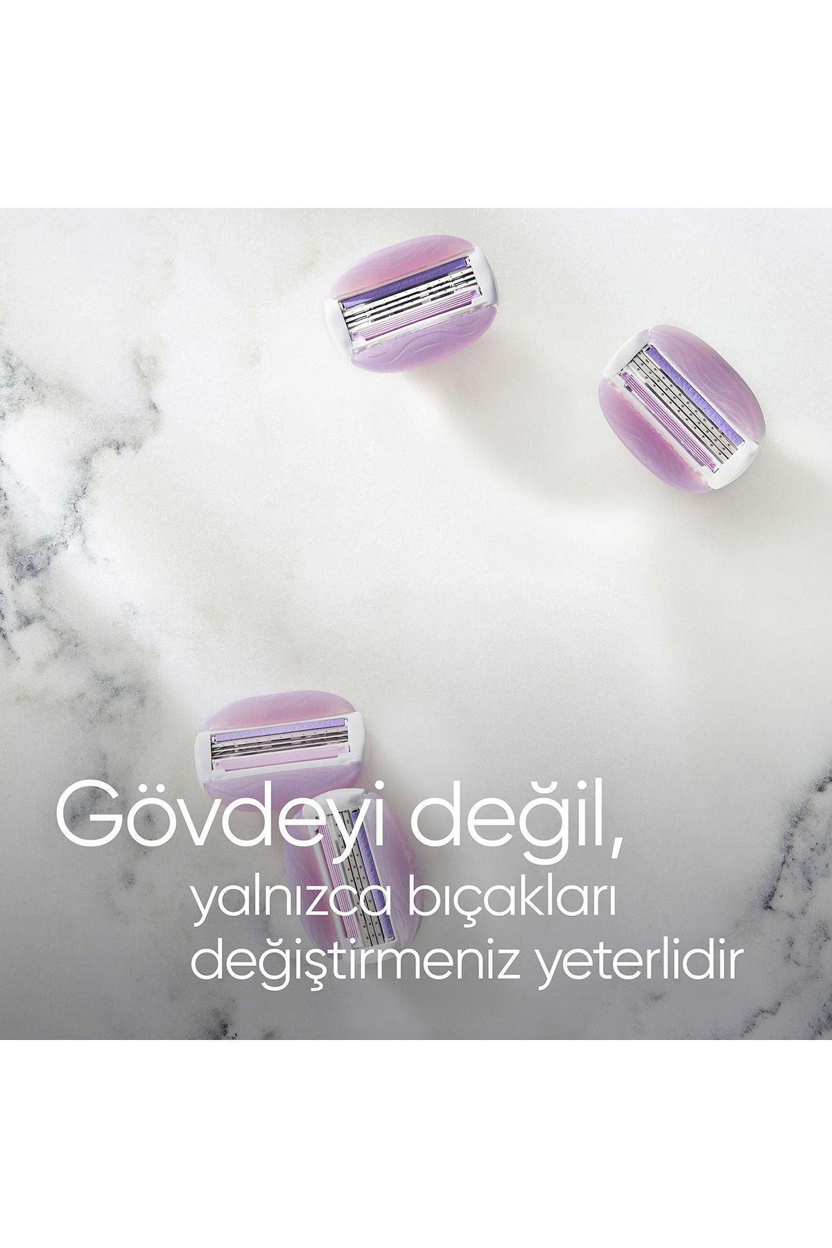 Gillette Venus Comfort Glide Breeze 4 Adet Yedek Başlık-