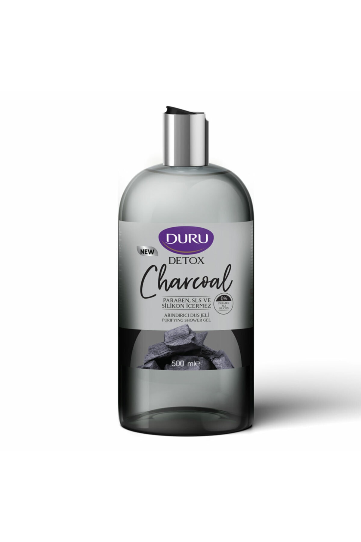DURU DETOX CHARCOAL KÖMÜR DUŞ JELİ 500 ML-