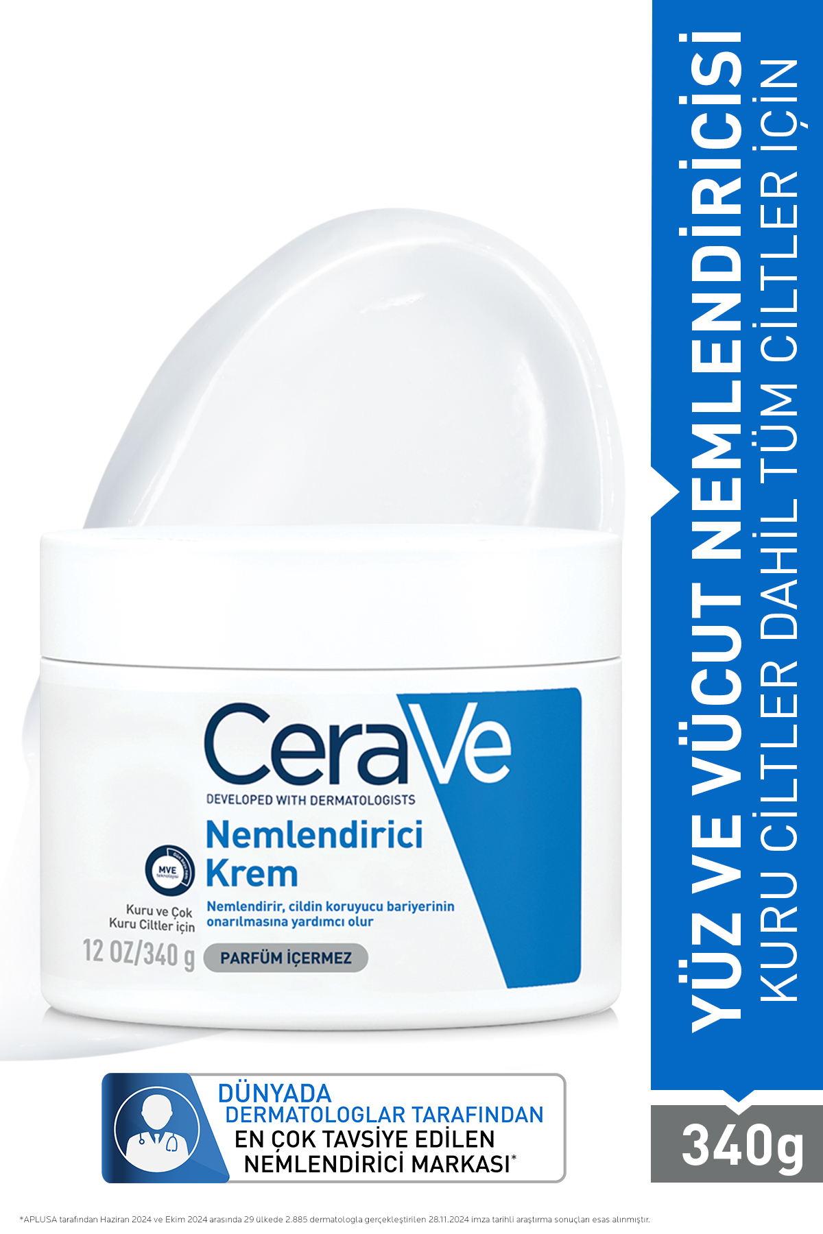 CEREVAKURU CİLTLR SERAMİD-HYALÜRONİK YÜZVÜCT 340GR-