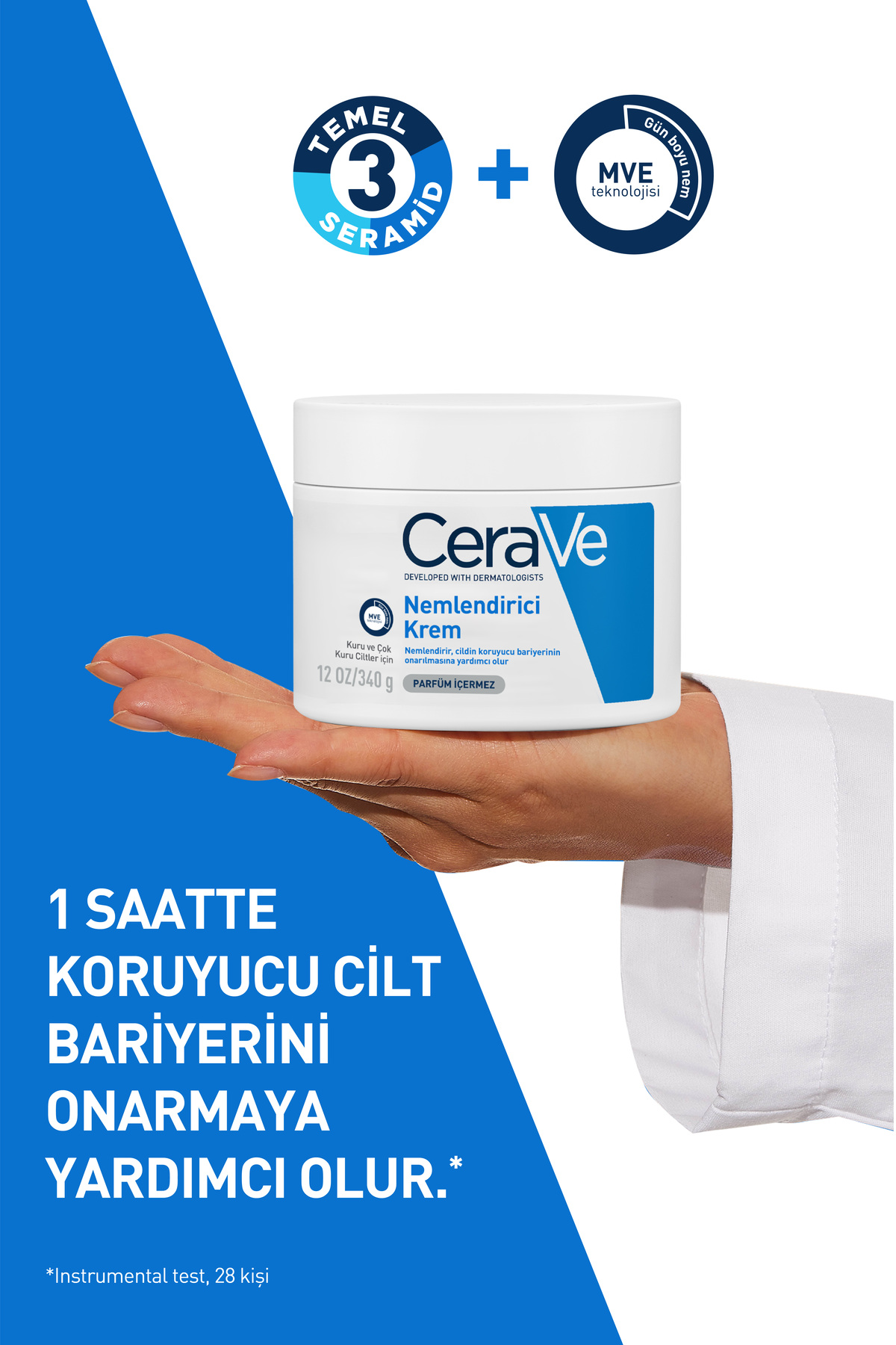 CEREVAKURU CİLTLR SERAMİD-HYALÜRONİK YÜZVÜCT 340GR-