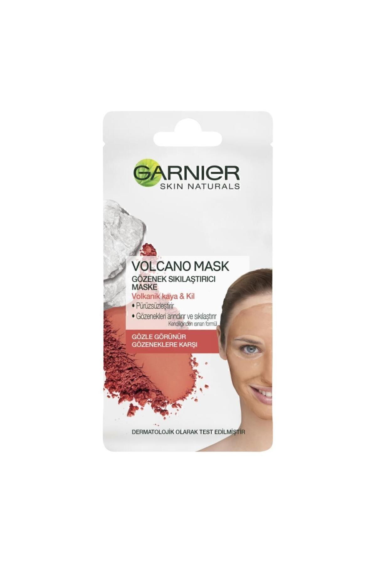 GARNİER SKINACTIVE VOLCANO MASK 3 LÜ 8 ML-