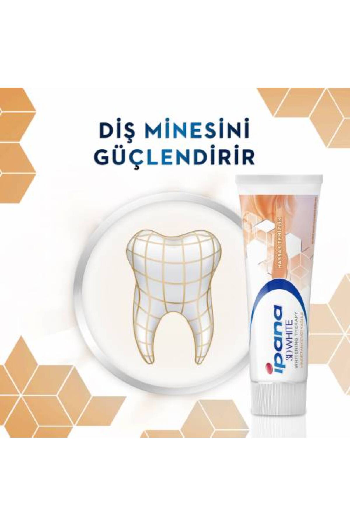 İPANA 3D WHİTE WHİTENİNG HASSAS TEMİZLİK HİNDİSTAN-