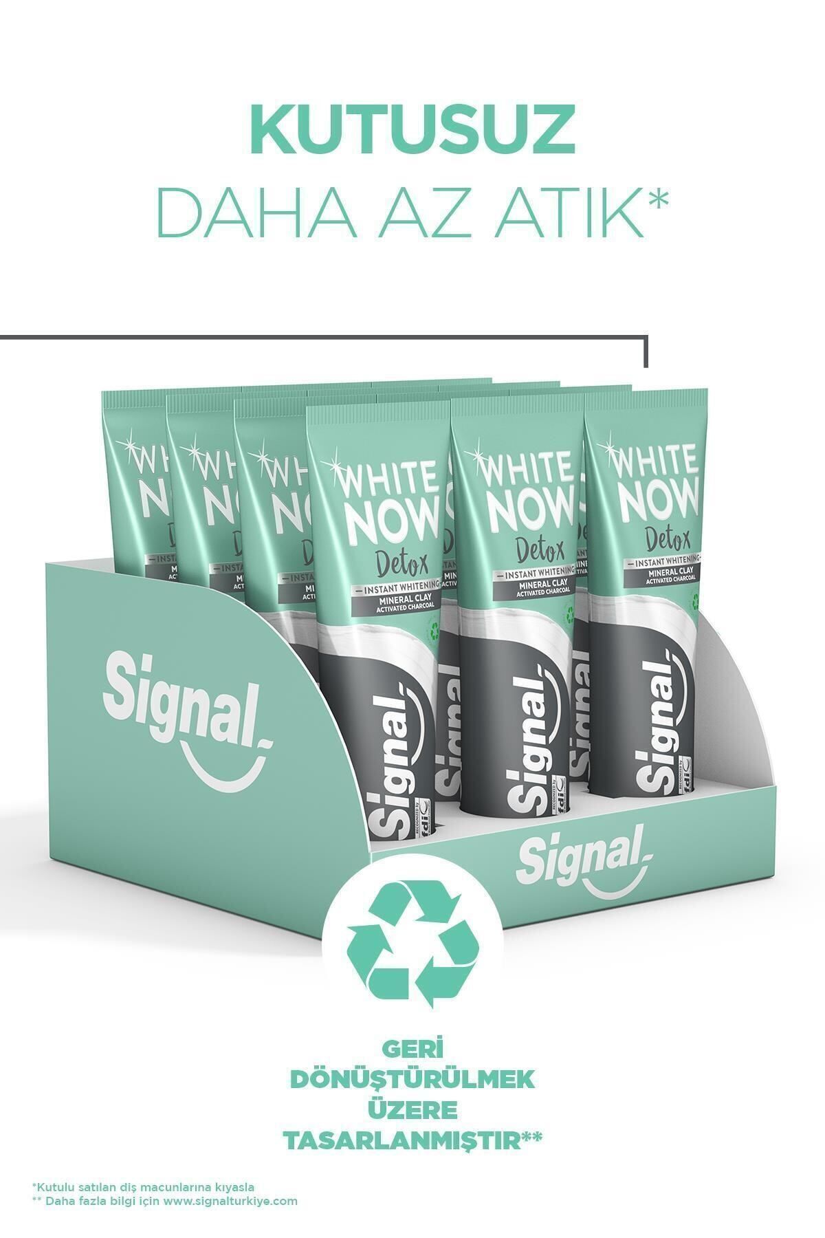 SİGNAL WHİTE NOW DETOX CHARCOAL AKTİF KÖMÜR DİŞ MA-