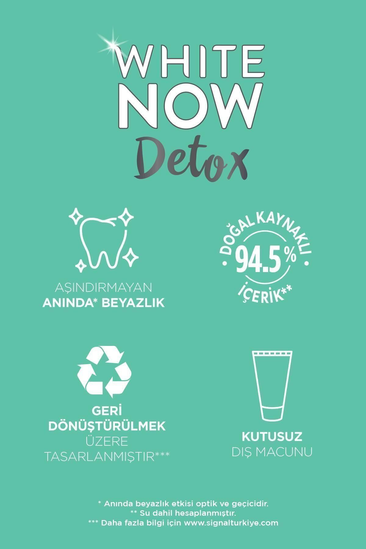SİGNAL WHİTE NOW DETOX CHARCOAL AKTİF KÖMÜR DİŞ MA-