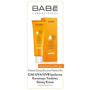 BABE SPF 50+ YÜZ IÇİN GÜNEŞ KORUYUCU KREM 50 ML-