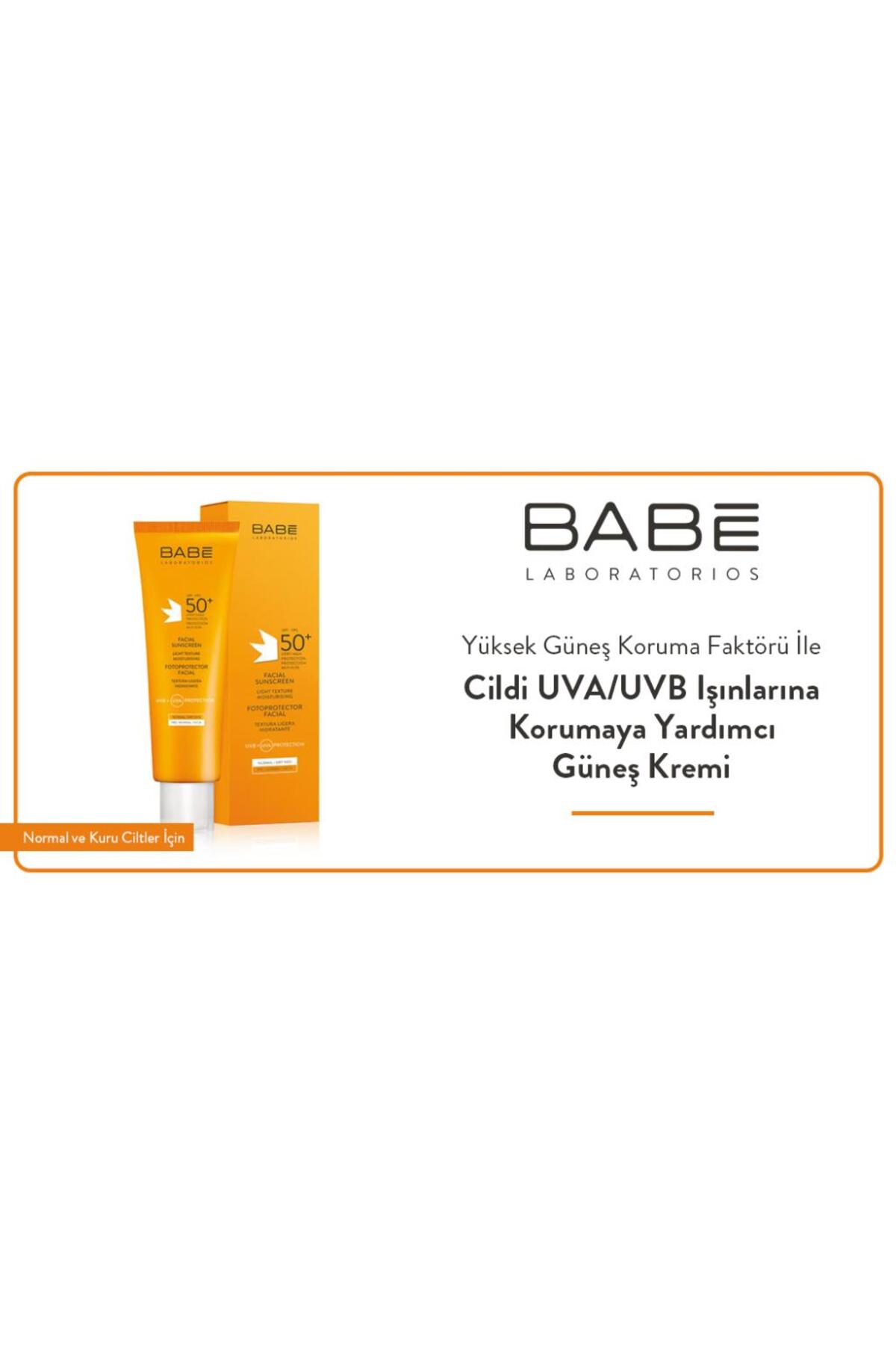 BABE SPF 50+ YÜZ IÇİN GÜNEŞ KORUYUCU KREM 50 ML-